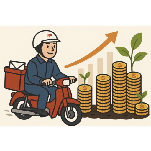 郵便配達員の資産形成